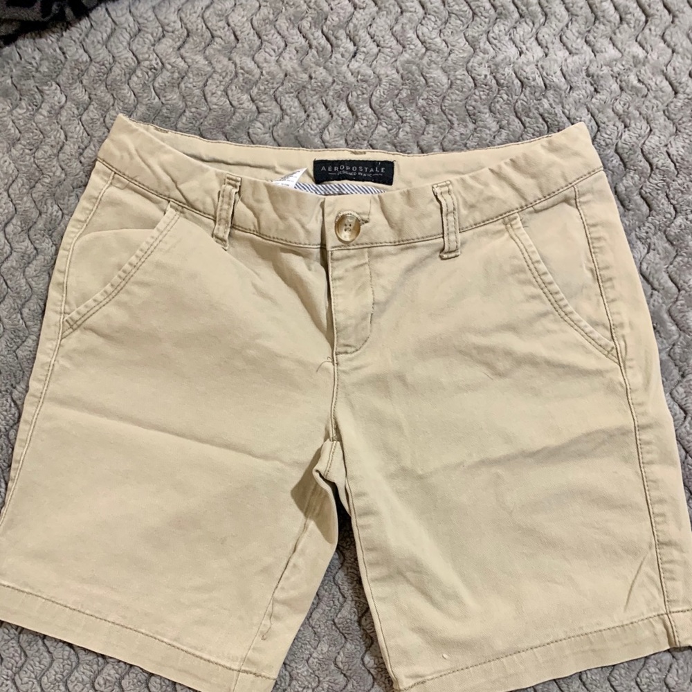 Aeropostale Twill Bermuda Shorts